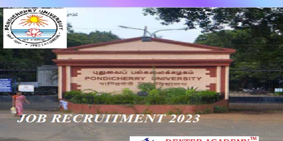 ரூ.16,000 மாத சம்பளத்தில் பாண்டிச்சேரி பல்கலைக்கழகத்தில் வேலை – முழு விவரங்கள் உள்ளே !! ரூ.16,000 மாத சம்பளத்தில் பாண்டிச்சேரி பல்கலைக்கழகத்தில் வேலை - முழு விவரங்கள் உள்ளே !!