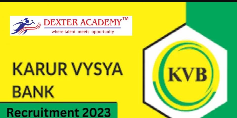 Karur Vysya வங்கியில் CMS Operations பணிக்கான வேலை - நேர்காணல் மட்டுமே!!